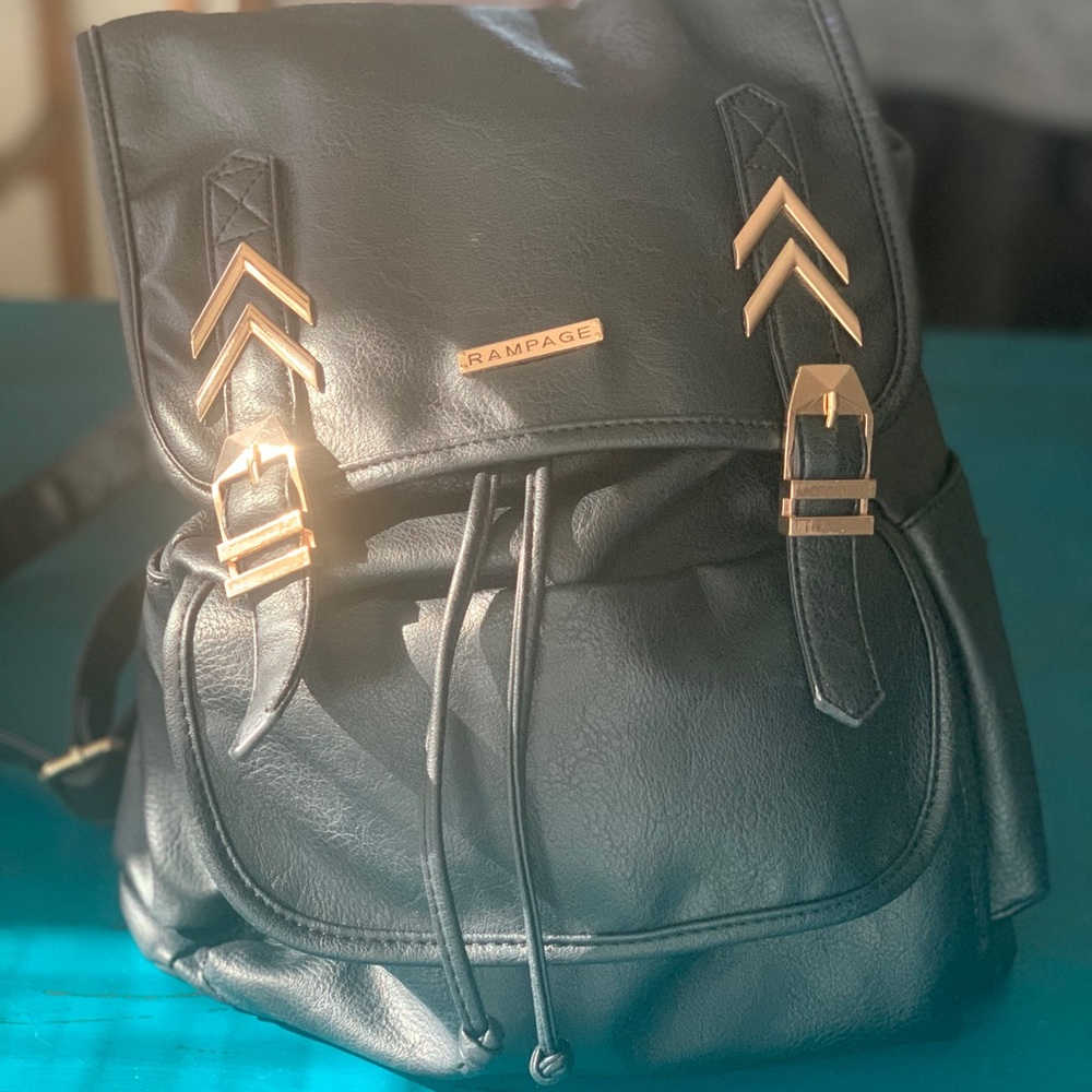 Rampage faux leather backpack